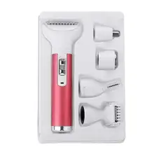 5 in 1 Multifunction Women Hair Removal Electric Shaping Female Shaving Machine Mini Shaver Trimmer for Eyebrow Underarm