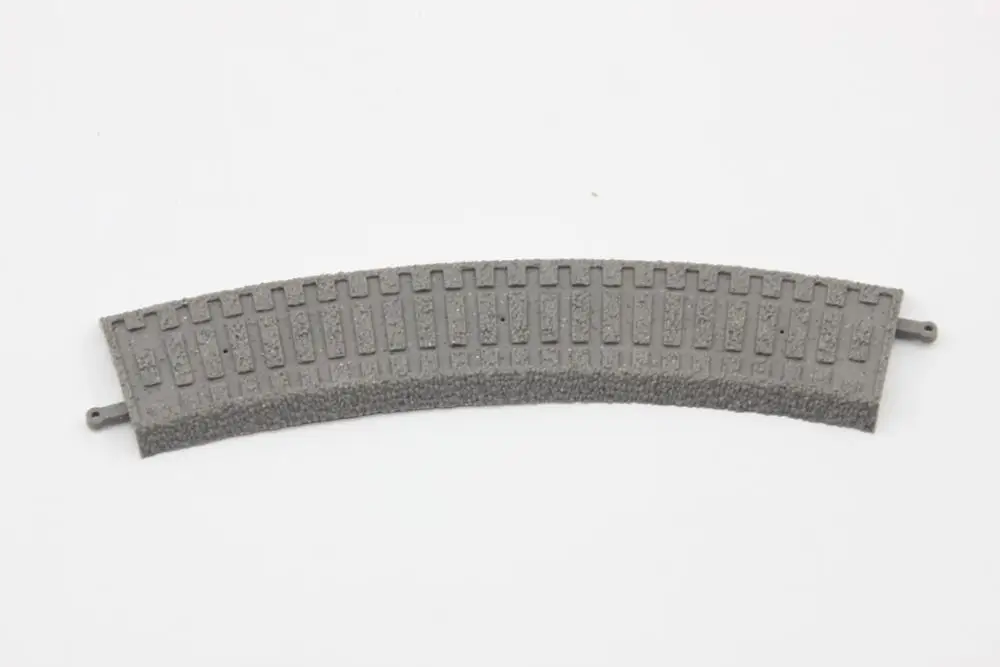 subgrade Миниатюрная модель 1: 87 R1 изогнутые рельсы 55211(30 °) модель гусеницы материал поезда песочного стола - Цвет: subgrade