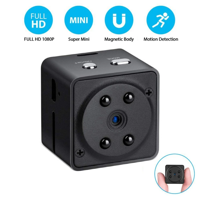 

HD 1080P Mini Camera IR Camcorder Infrared Night Vision DVR Motion Detection Loop Video Recorder Cop Pocket Camera pk sq11 sq13