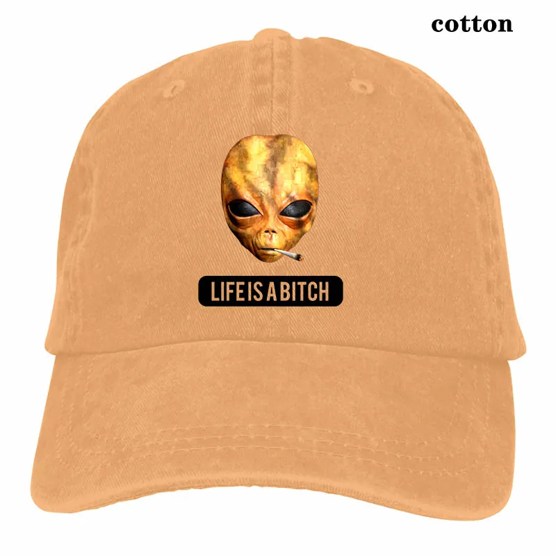 Alien-men-Frikiwear бейсбольная кепка мужская wo Мужская кепка для водителя грузовика модная Регулируемая Кепка - Цвет: 3-Natural