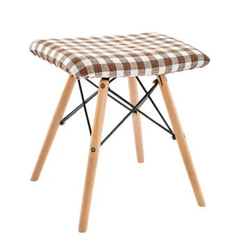 

Solid wood stool fabric dining stool makeup stool fashion creative computer stool dressing home bench
