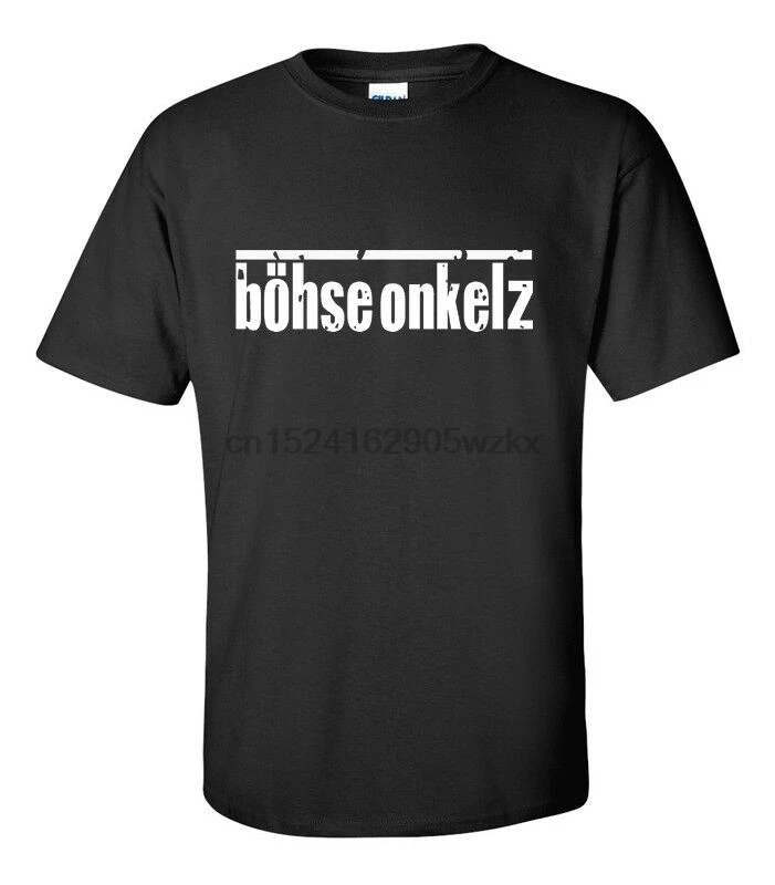 BOHSE ONKELZ футболка ой! Музыка skinhead rock o rama records | Мужская одежда
