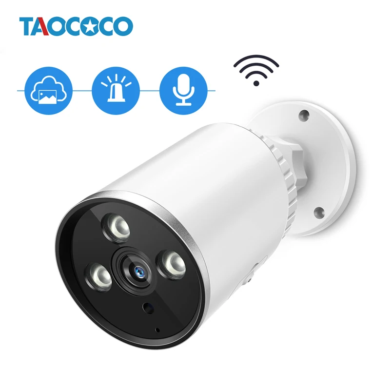 

YCC365 1536P Camera WiFi 3.0MP Waterproof Bullet IP Camera Outdoor Security Cameras Wireless Infrared Night Vision CCTV Camera