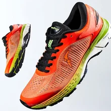 Новые мужские спортивные кроссовки Высокая поглощение энергии дышащая мужская обувь для бега женские легкие кроссовки
