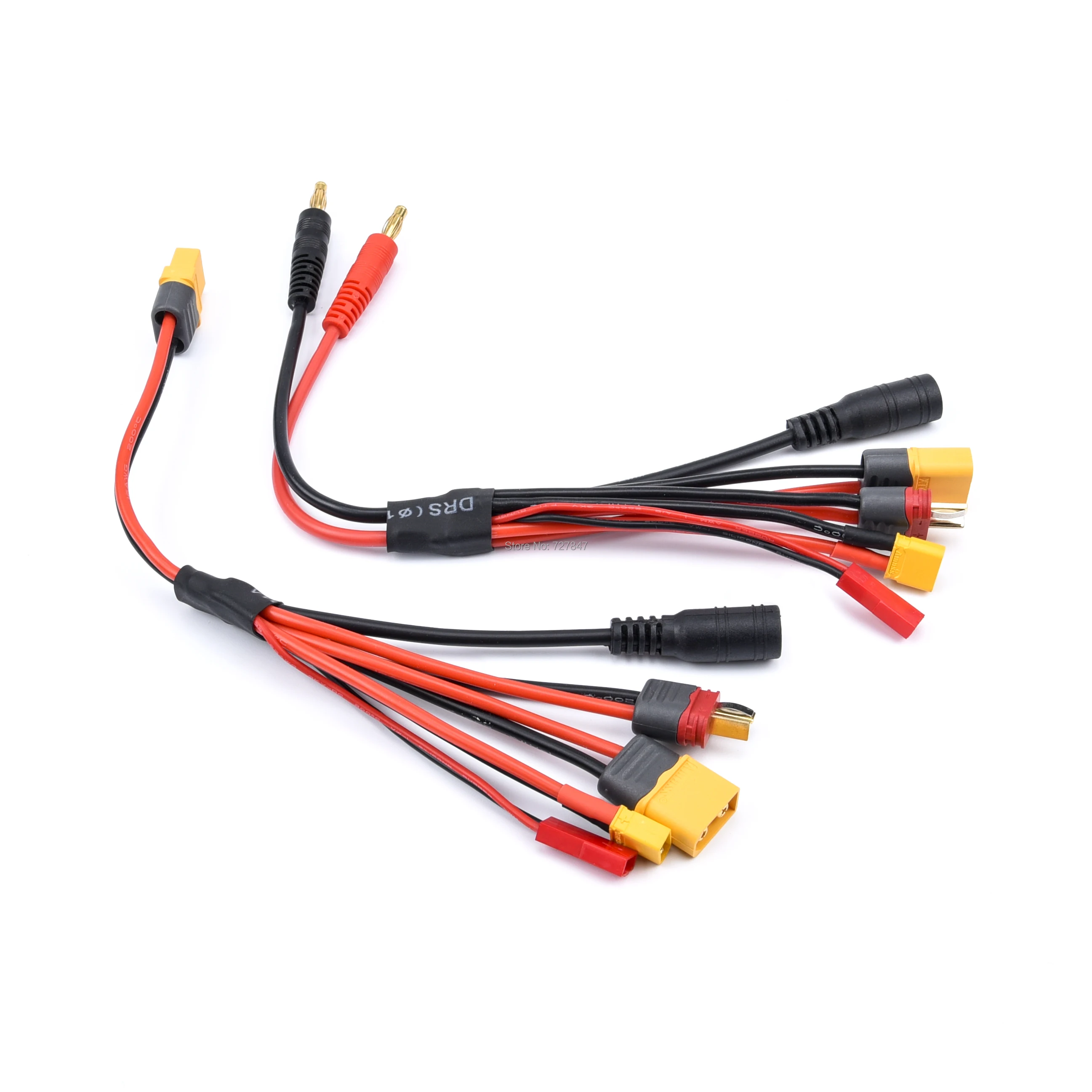 Zubehör Ladekabel 8 in 1 RC für Lipo Baterrie Kabel Bananenstecker Konverter