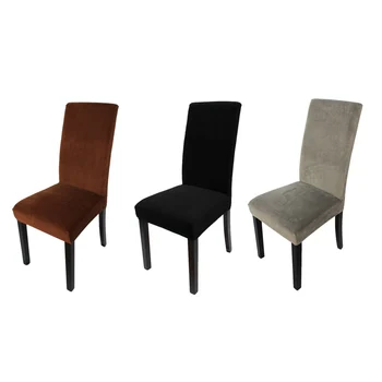 

New Soft Polyester Spandex Chair Cover Slipcover with Good Elasticity Suitable for Home Hotel Wedding Party Banquet