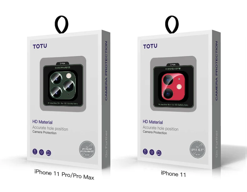 TOTU 0,2 мм задняя защита для экрана камеры для iPhone 11 Pro Max задняя защита объектива Закаленное стекло пленка для объектива Стекло для Iphone X