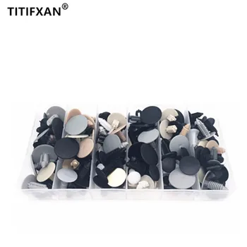 

Universal Mixed Car Cover Roof Ceiling Hood Trunk Plastic Fastener Clips With Box Set For Opel All Auto Rivet