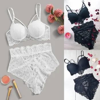 

Women Lingerie set Fashion Lace Sexy Corset Underwire Racy Muslin Sleepwear Underwear Tops+Briefs безшовное нижнее белье