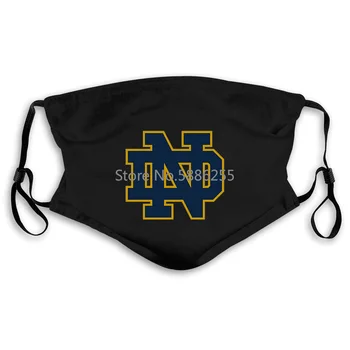 

NOTRE DAME FIGHTING IRISH Retrno Vintage X Male Best Selling Solid Color Men's Women's Mouth Mask Filter