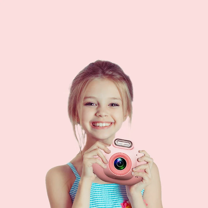 Мультфильм портативный SLR HD Детская цифровая камера крутая цифровая камера детские развивающие игрушки 12 языков