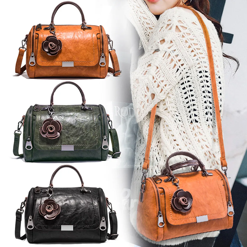

Women's High-volume Joker Restoring Ancient Wild Ways Single Shoulder Messenger Bags bolsos grandes para mujer#35