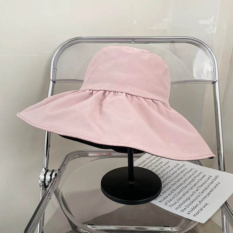 Anti Uv Visors Caps Sunscreen Folding 