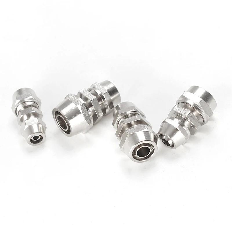 

4mm-16mm Pneumatic Fast Twist Fittings Air Tube Straight Push in Connectors Quick Fittings For 4/6/8/10/12mm Hose Tube