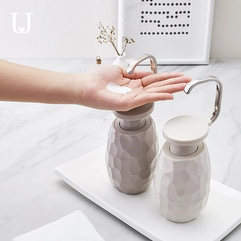Jotun Judy Creative One-Hand Sanitizer Bottle Empty Bottle Press Bottle Dispensing Shampoo Cleanser Shower Gel Lotion Jars