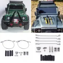 Профессиональный радиоуправляемый автомобиль стальной канат набор для Traxxas TRX-4 TRX4 для Axial SCX10 1/10 Радиоуправляемый гусеничный Радиоуправляемый автомобиль аксессуары для радиоуправляемых любителей игрушек
