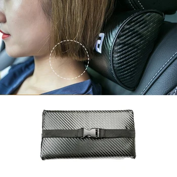 

2x Car Styling Logo Accessories Car Headrest Neck Safety Pillow For AUDI A3 A4 B5 B6 B7 B8 A5 C5 A6 C6 C7 A7 A8 Q3 Q5 Q7 A1 80