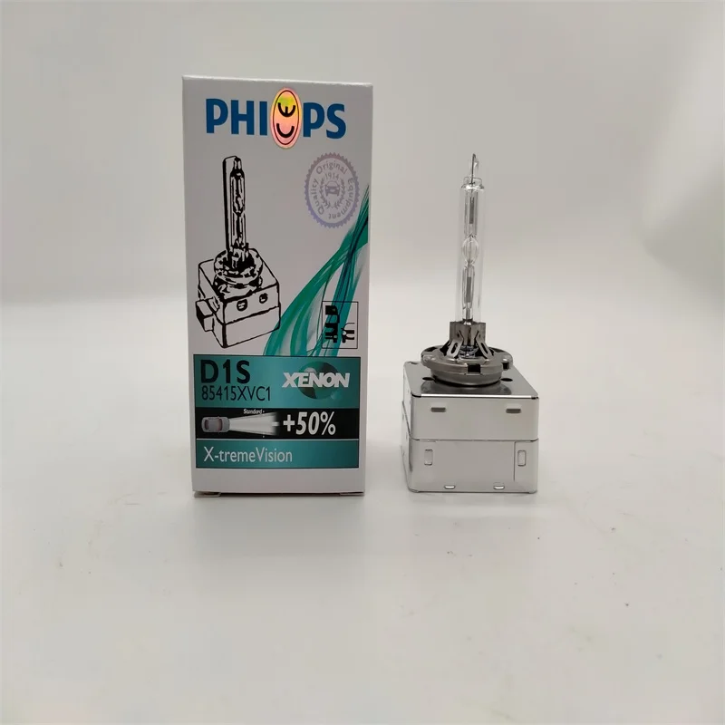Free Shipping 1Pc Original-Philips-Xenon Bulb D1S D2S D2R D3S X-Treme Vision +50% 12V 35W Genuine Patrs Xenon Made In Germany