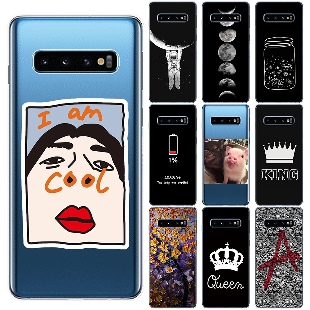 King Queen Complex Formula Universe Silicone Coque Case For Samsung Galaxy S20 Ultra S10 S9 S8 Plus S10E Lite Phone Cover | Мобильные