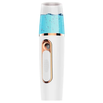 

Humidifier Steam Face Spray Water Meter Portable Cold Spray Face Moisturizing Humidification White
