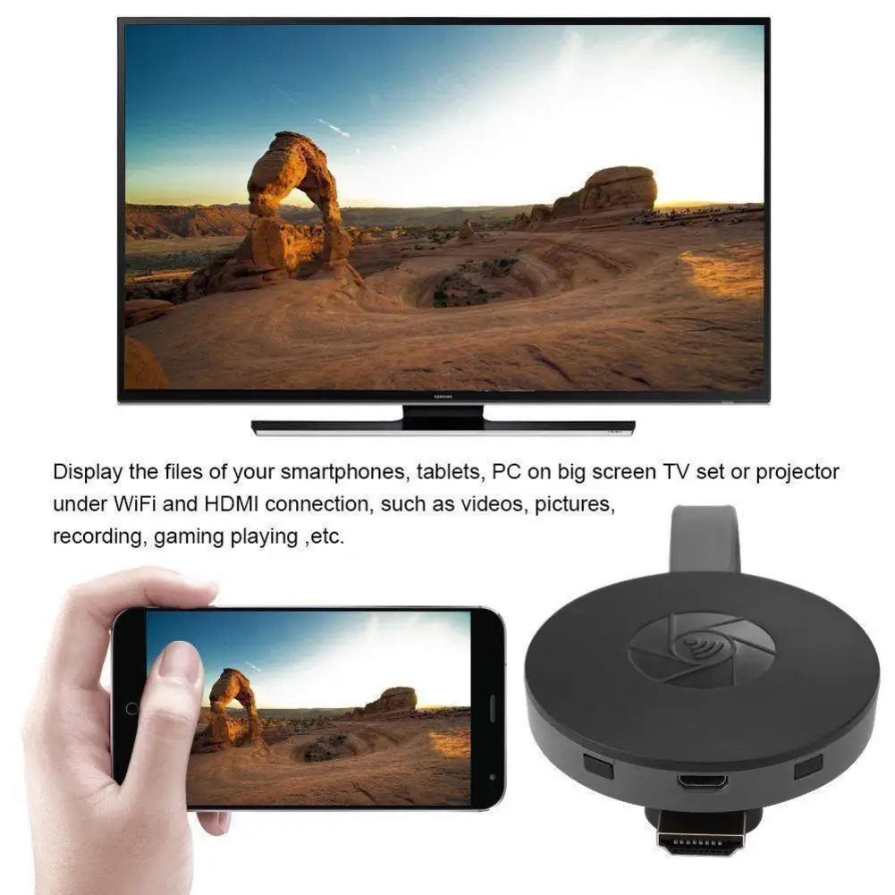 Дисплей приемник wifi HDMI Miracast ключ для iOS Android смартфонов беспроводной дисплей ключ wifi Портативный