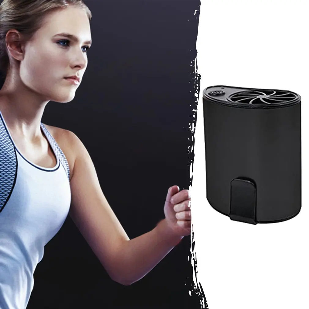 F100 USBPortable Mini Mobile Cooler Small Waist Fan Portable Rechargeable USB Clippable On Belt For Sports Outdoors