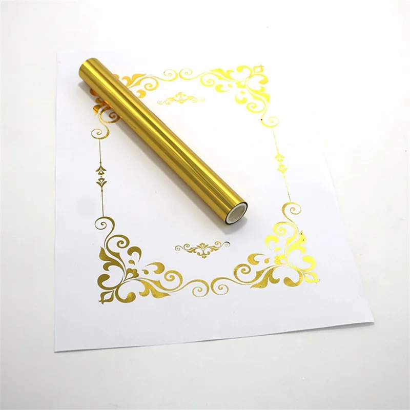Gold Papercraft Foil Roll for Scrapbooking