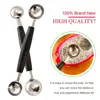 Kitchen Gadgets Double-Headed Multi-purpose Watermelon Digger Fruit Spoon Digging Ball Spoon Kitchen Accessories Stainless Steel 1