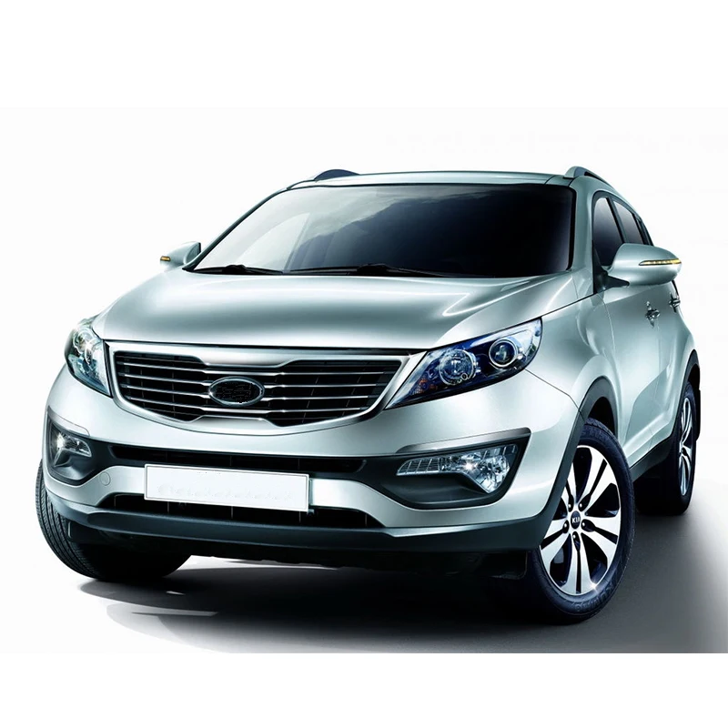 Smoke Side window deflectors sun rain guards For KIA SPORTAGE R Window Visor Vent Shades Sun Rain Deflector Guard SUNZ