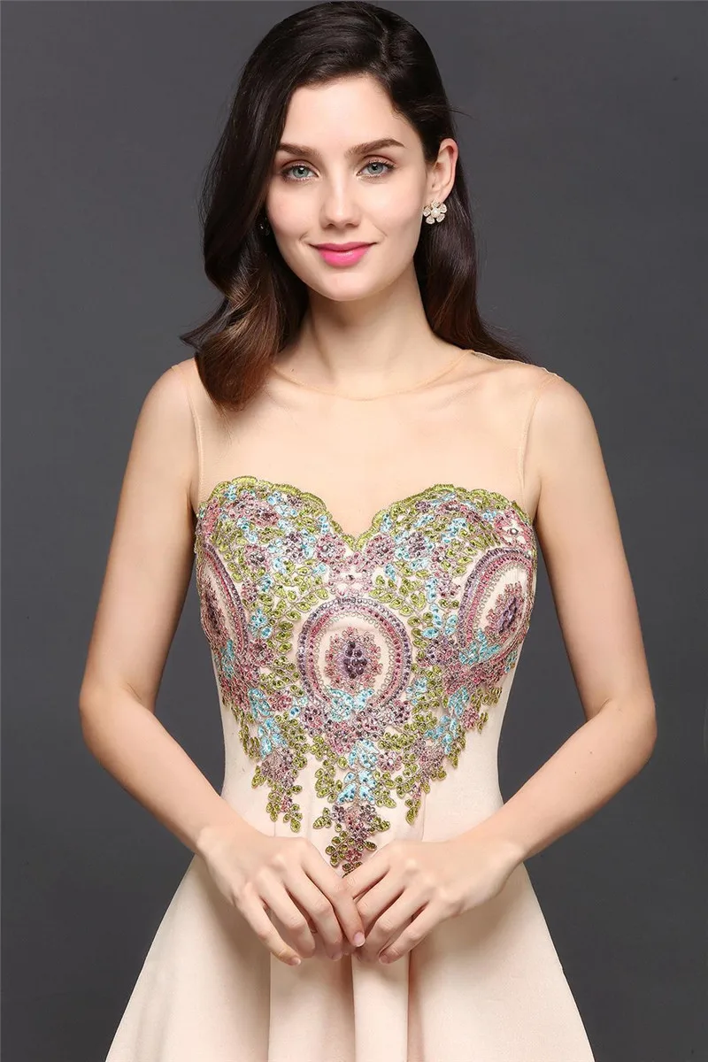 Vestido de Formatura/розовые платья с жемчугом, а-силуэт, открытая спина, вечерние платья, драпированные с блестками, vestido de festa Curto