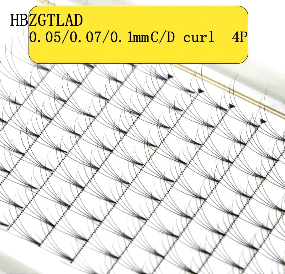 Новинка 0,05/0,07/0,1 C/D локон 3/4/5/6/7/10D объем ресниц короткий стержень синтетические волосы русский объем ресницы предварительно сделанные вентиляторы