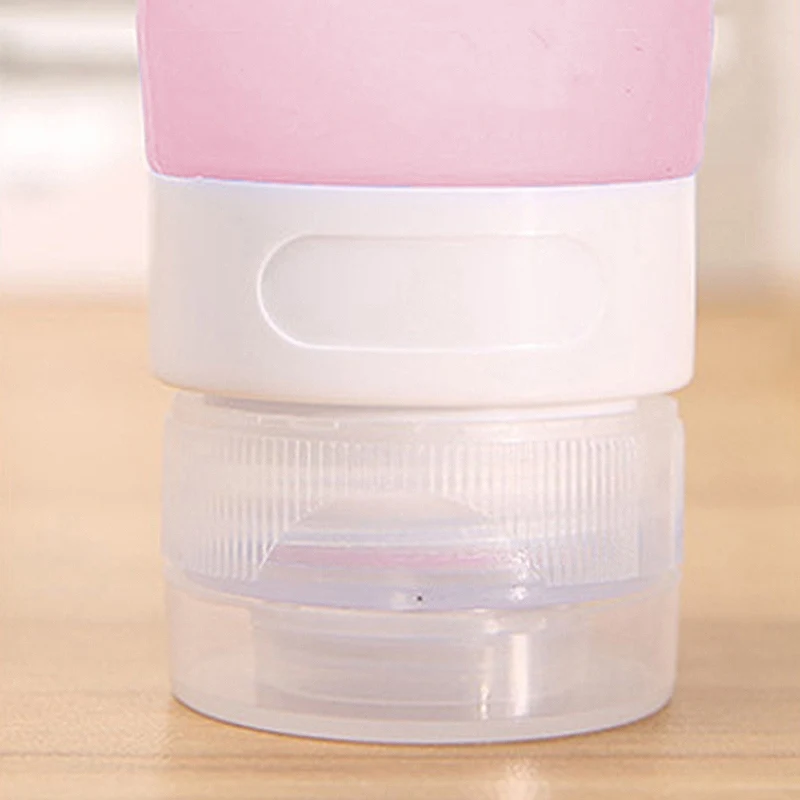 Горячая бутылка для шампуня силиконовая эмульсия бутылка прочный флакон для духов для ванны упаковки для макияжа многоразового использования пены мыла диспенсер