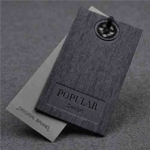 DP128 100 шт/партия, высококачественные бумажные распашные ярлычки на шнурках, одежда высшего класса, бирка с шнуром, бумажные ценники - Цвет: DP128