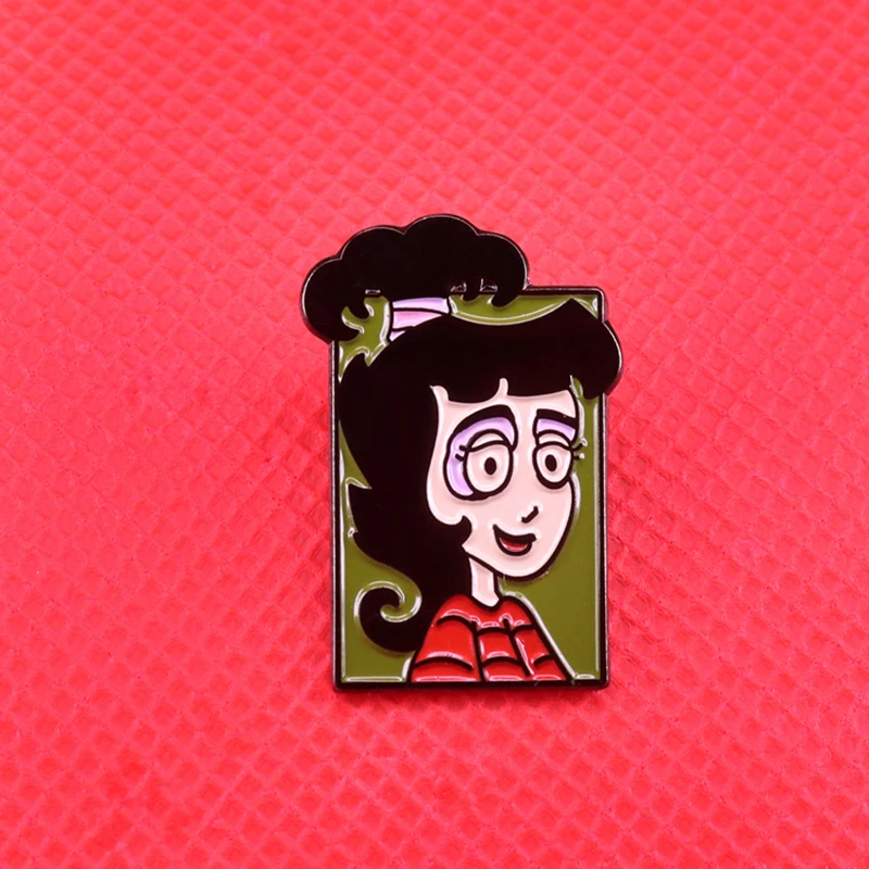 Wooden Bob's Burgers Louise Belcher Pin – Bites & Brushes Aug