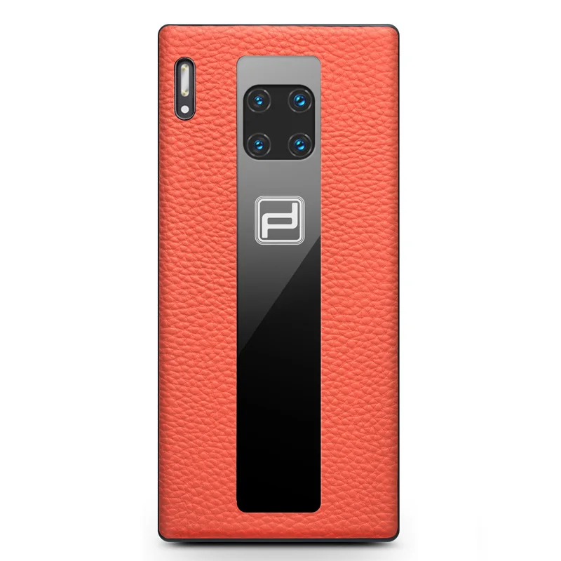 Оригинальный брендовый чехол-накладка Qialino из натуральной кожи для Huawei Mate30 Pro