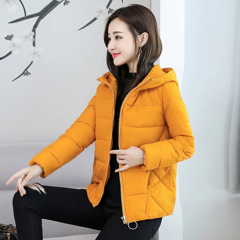 

200 Middle-aged Women's Plum Mom down Feather Cotton-padded Clothes Winter Plus-sized Large Size Cotton Coat Women's Short Small