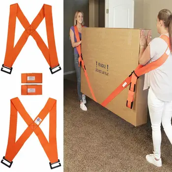 

Furniture Lifting Straps Moving 2 Pcs Shoulder Heavy Aid Lift Dolly Rope furniture handling labor saving moving belt