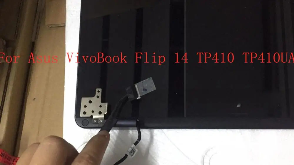 14 ''для ASUS VivoBook Flip 14 TP410 TP410UA ЖК-дисплей с сенсорным экраном полная сборка 1920*1080
