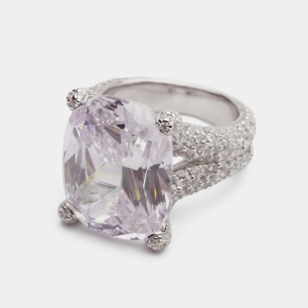Amorita boutique 925 Sterling Silver Cocktail Party Finger Ring Luxry Jewelry for Women Zircon Ring Amorita boutique 925 Sterling Silver Cocktail Party Finger Ring Luxry Jewelry for Women Zircon Ring