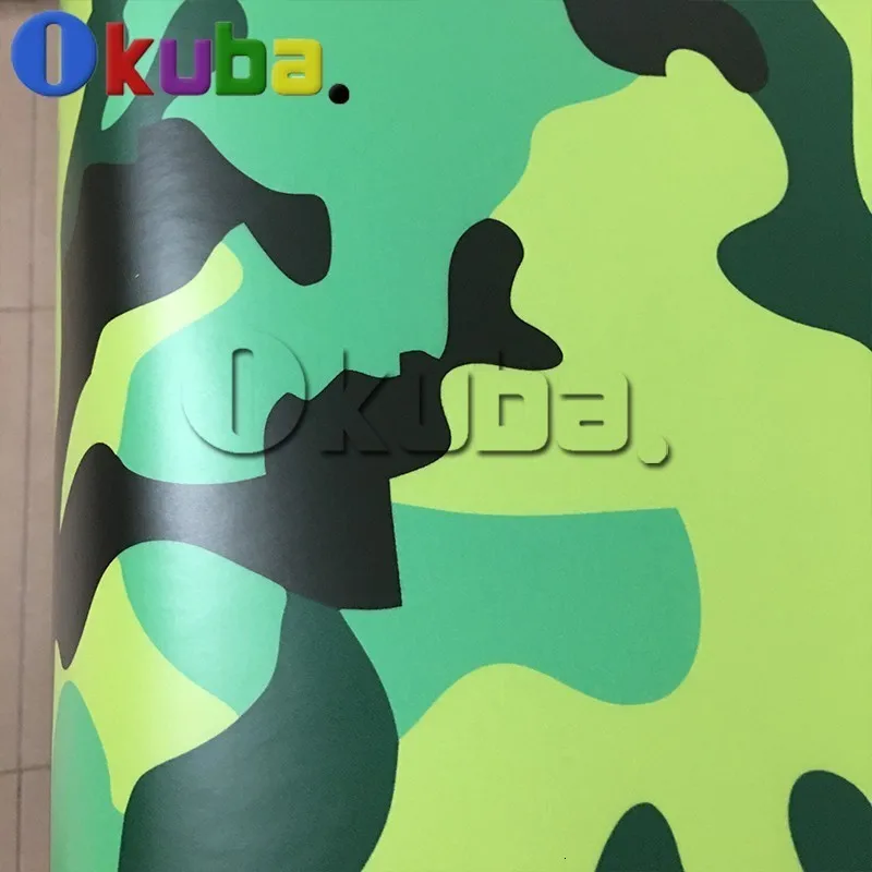 Зеленый камуфляж виниловая автомобильная пленка Лесной Камуфляж пленка для автомобилей гидрографическая пленка камуфляж пленка 1,52x30 м