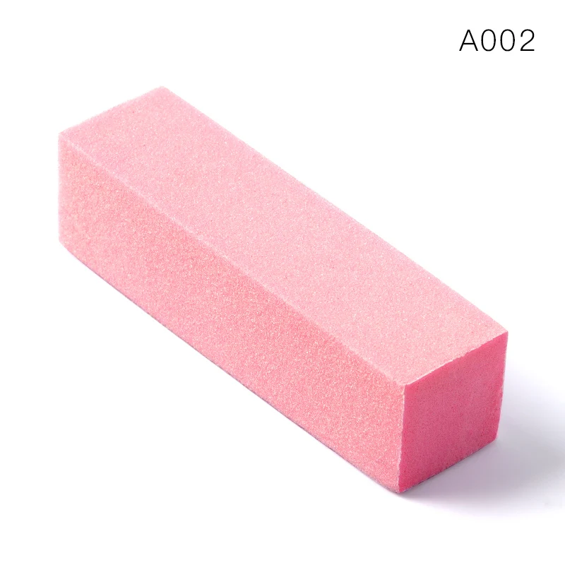 50 шт./компл. яркого розового цвета форма ногтей Полировщики для ногтей файл сушилка УФ гель с белым светом для гелевых ногтей cо шлифовальными буферными резцами, блок для ногтей Маникюр Педикюр шлифования ногтей - Цвет: AAQ02264
