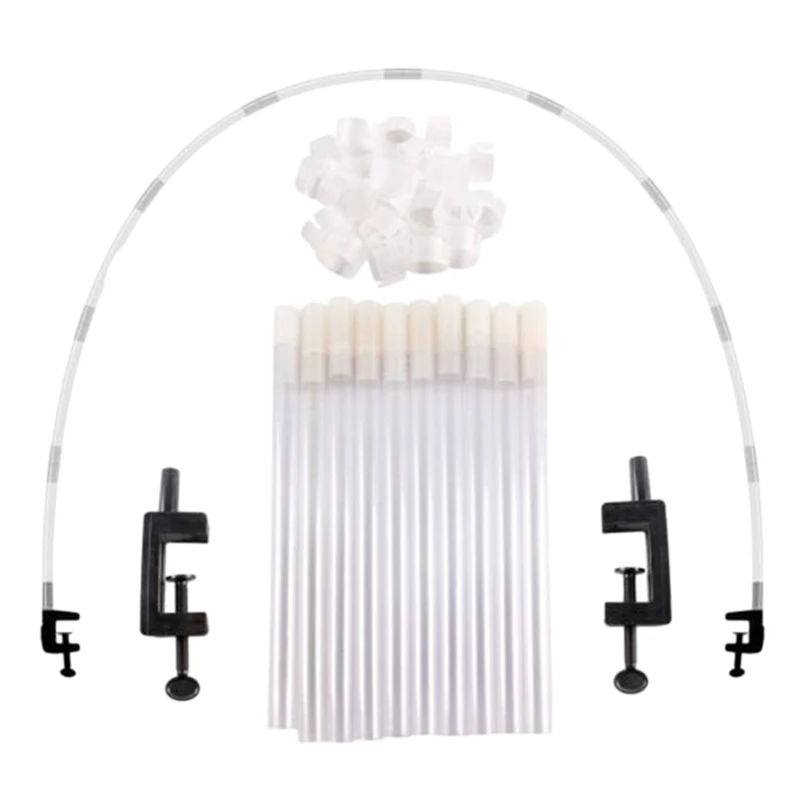  Large Balloon Arch Set Column Stand Base Frame Kit Birthday Wedding Party Decor