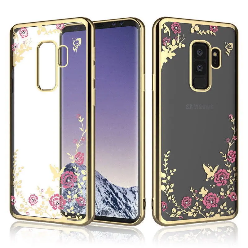 Цветок чехол для samsung Galaxy M20 M10 S10 E S9 S8 плюс A6 A8 J4 J6 плюс A9 A7 A3 A5 A7 J3 J5 J7 Note9 Мягкий ТПУ чехол с мультипликационным рисунком