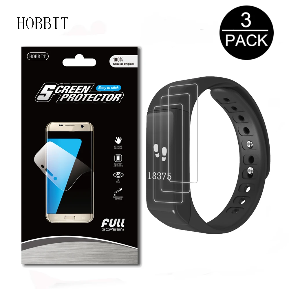 3 Pack для iwown i5 плюс полный охват мягкая защитная пленка из термополиуретана взрывозащищенные часы Группа Смарт Браслет-пленка