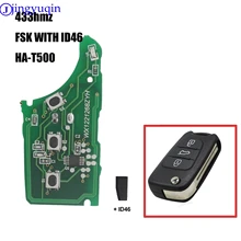 jingyuqin Car Remote FSK With Id46 HA-T500 Key Board For Kia K2 K5 Rio 3 Picanto Ceed Cerato Sportage For Hyundai