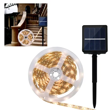 

1pc 3-meter LED Solar Epoxy Waterproof Soft Light Strip Christmas Day Decorative Lantern(Warm White)