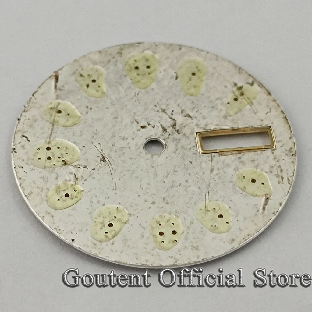 29mm Sterile Watch Dial 7 Types for Mens Watch Green Luminous Fit For NH36 NH36A Movement 1PC watch dial accessories watch face accessories