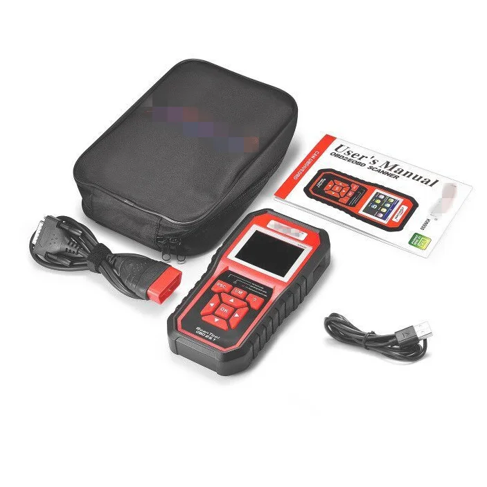 kw850 KONNWEI OBD2 автомобильный сканер Код ошибки считыватель с многоязычным ODB2 автомобиля диагностический инструмент Авто сканер лучший OBD 2 KW850 DF - Цвет: kw850
