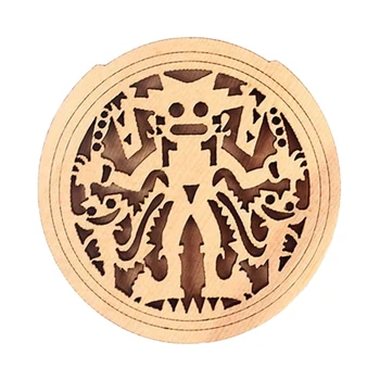 

1Pcs Acoustic Guitar Sound Hole Cover Sound Buffer Hole for 40 inch 41 inch EQ Acoustic Folk Guitars