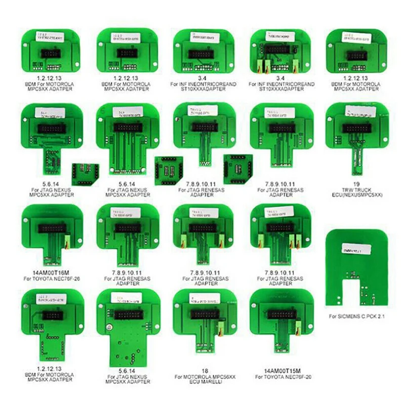 22 шт. Адаптер Bdm для Kess Ktag Dimsport Bdm Probe Adapter Kit
